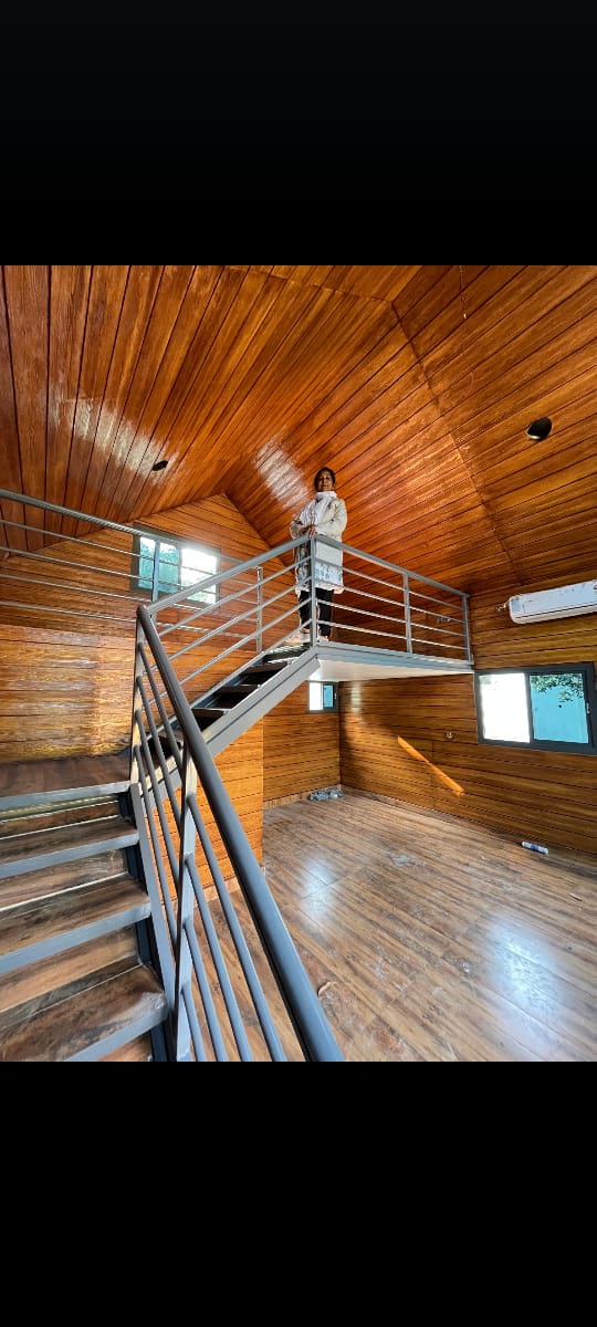 Hillside prefabricated home in Dehradun Uttarakhand